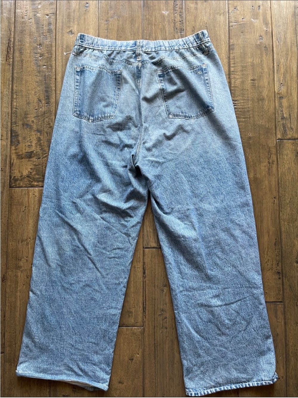 Rag & Bone Miramar Wide Leg Cotton Terry Sweatpant Jeans - Picture 5 of 8